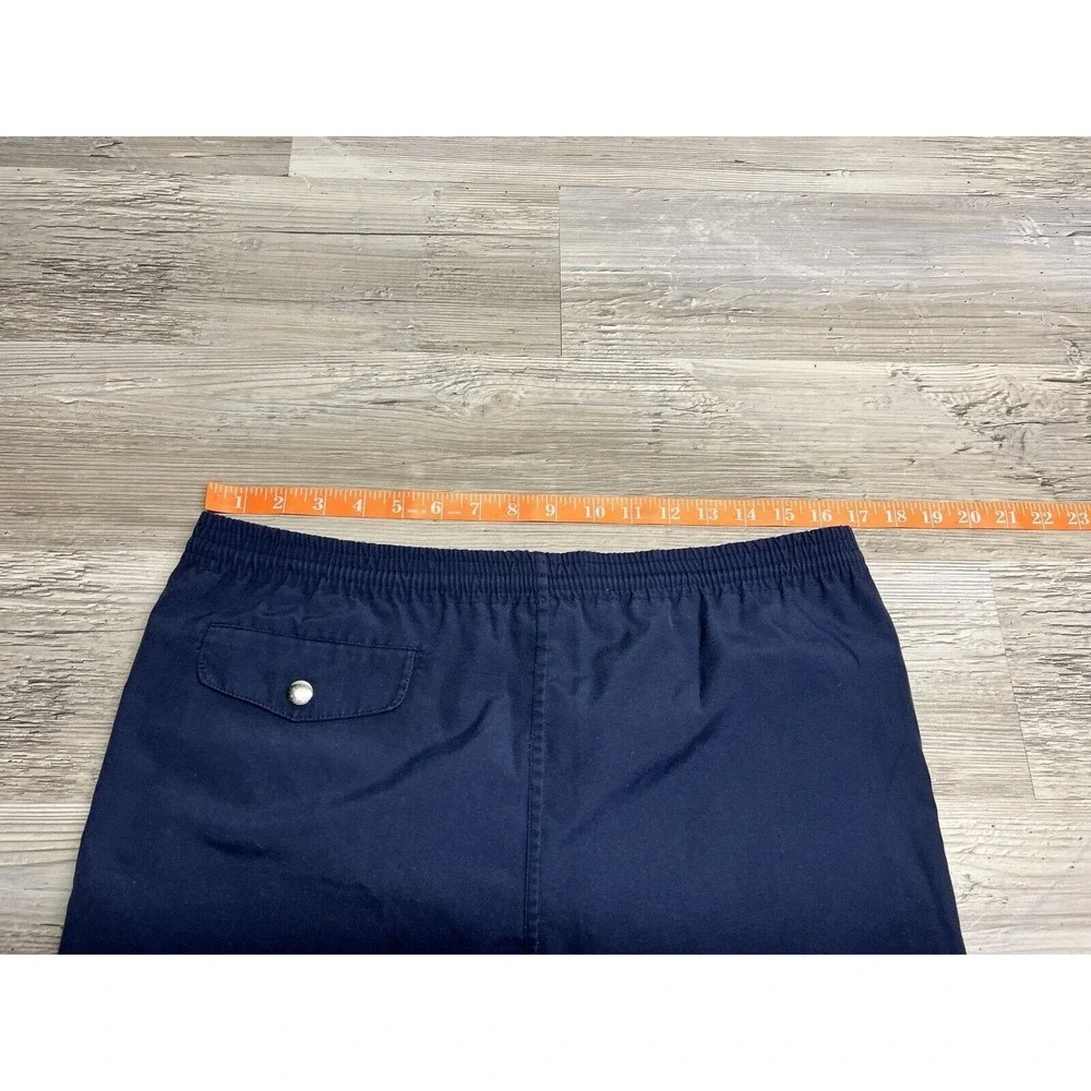 Vintage Network Swim Trunks 2 Inch Inseam Men‎ Size Large Blue